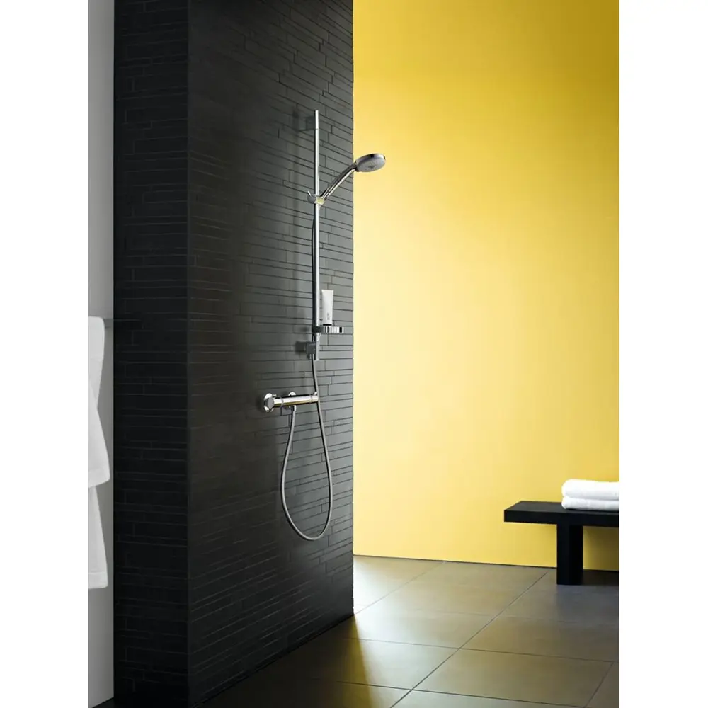 Фото 2 Душевая система HANSGROHE HG Croma 100 Multi со штангой 65 см и мыльницей цвет хром