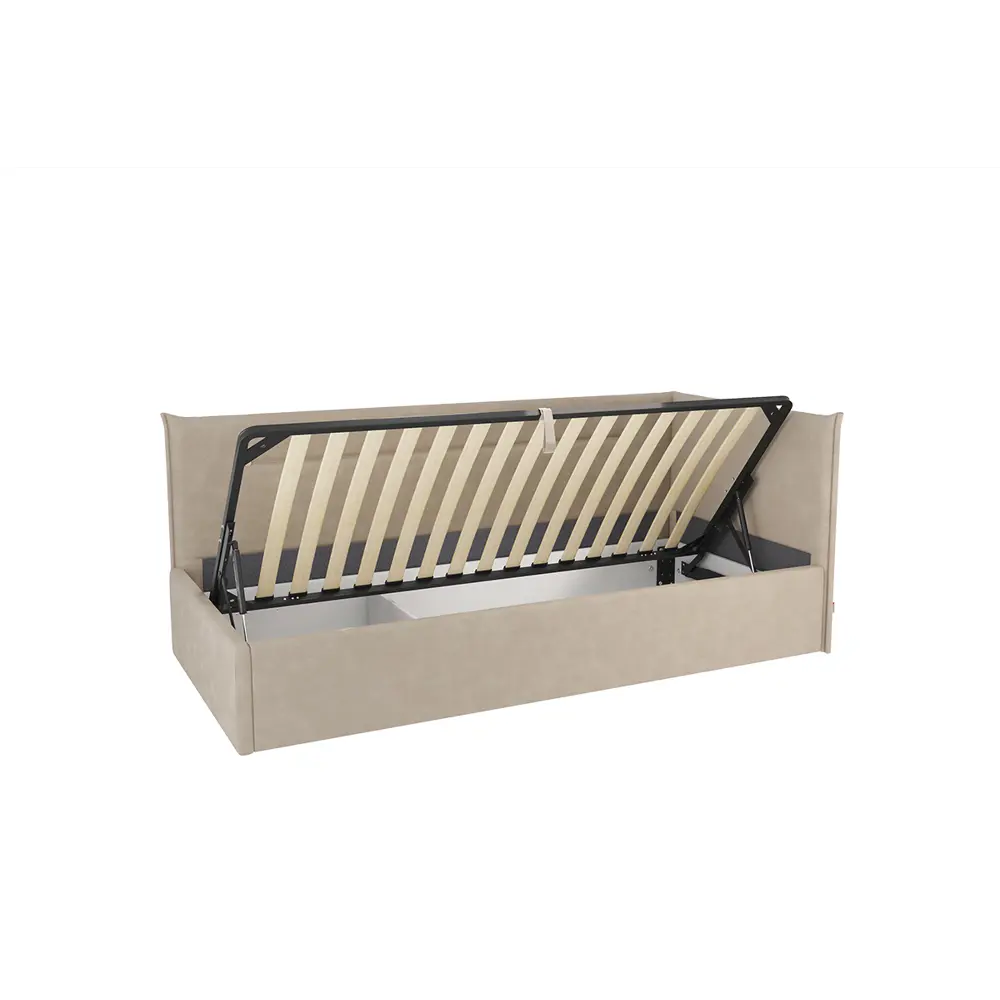 Фото 3 Кровать Mebelson Альба 212x79x103 см ЛДСП цвет капучино Фото 3 Кровать Mebelson Альба 212x79x103 см ЛДСП цвет капучино