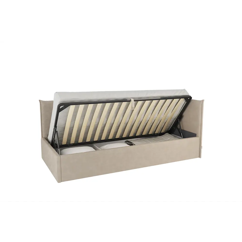 Фото 4 Кровать Mebelson Альба 212x79x103 см ЛДСП цвет капучино Фото 4 Кровать Mebelson Альба 212x79x103 см ЛДСП цвет капучино