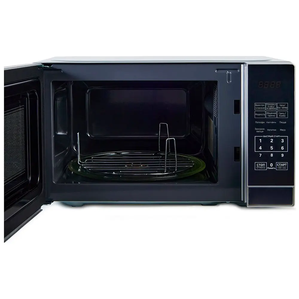 Фото 4 Отдельностоящая микроволновая печь Midea EG720CR1-S 20 л 49x29x38 см цвет черный Фото 4 Отдельностоящая микроволновая печь Midea EG720CR1-S 20 л 49x29x38 см цвет черный
