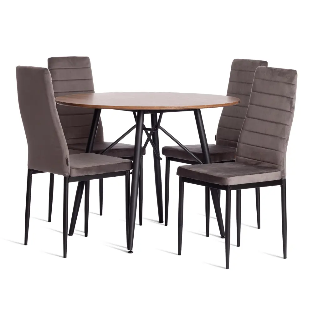 Фото 9 Стул Tetchair Easy 51х96х41 см текстиль цвет темно-серый Фото 9 Стул Tetchair Easy 51х96х41 см текстиль цвет темно-серый