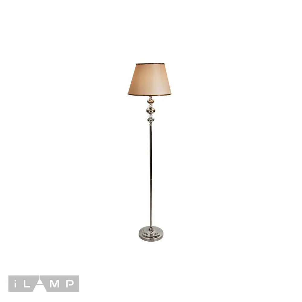 Фото Торшер Ilamp Brooklyn цвет серый/серебристый Фото Торшер Ilamp Brooklyn цвет серый/серебристый
