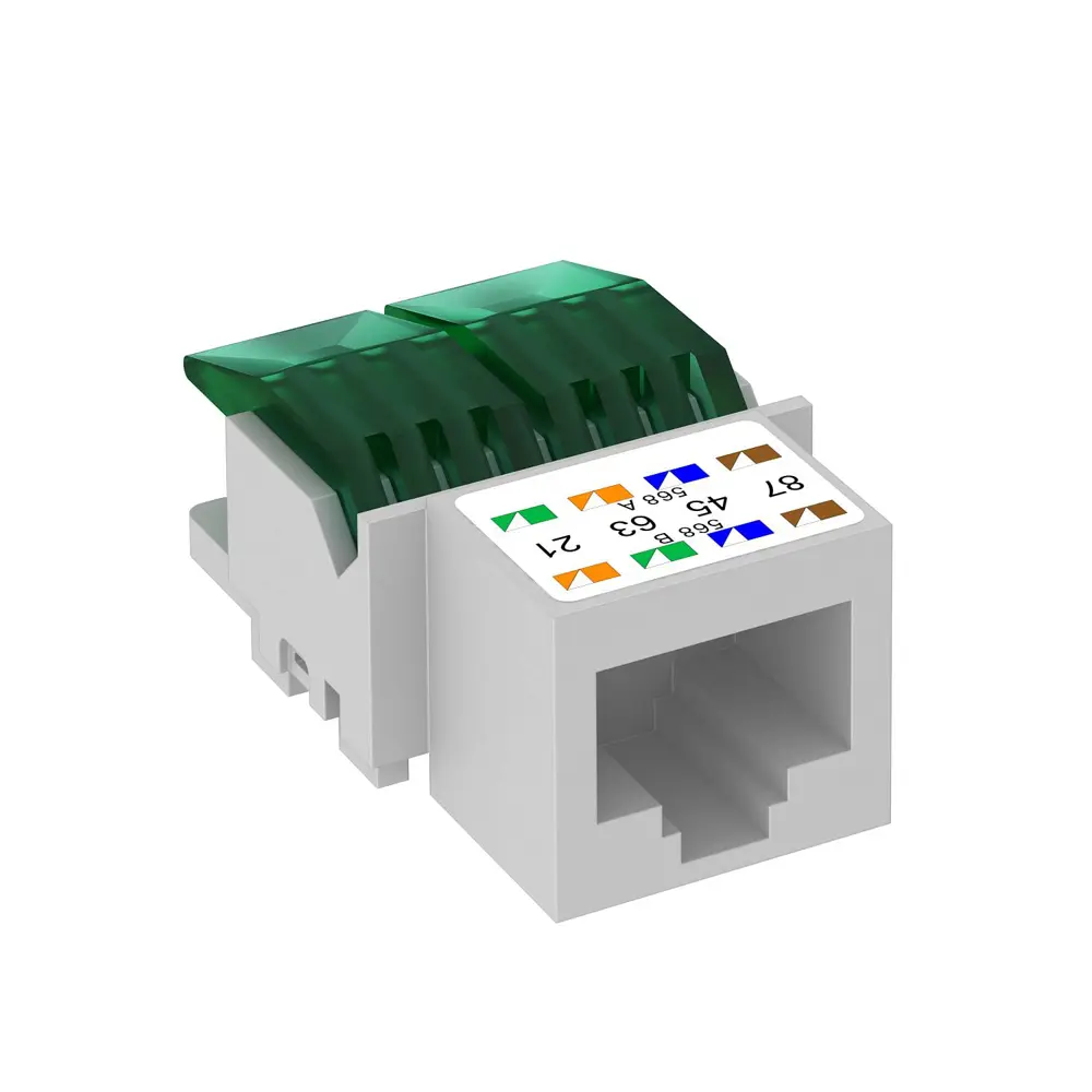 Фото Разъем RJ45 OBO Bettermann Cat 5e неэкранированный UTP Фото Разъем RJ45 OBO Bettermann Cat 5e неэкранированный UTP
