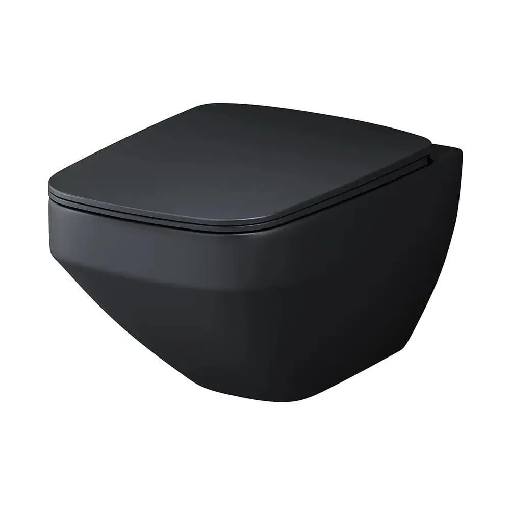 Фото 9 Инсталляция с подвесным унитазом AM.PM Inspire V2.0 FlashClean IS49051.50A1700MB черный, безободковый, пневматическая кнопка Pro L глянцевый хром
