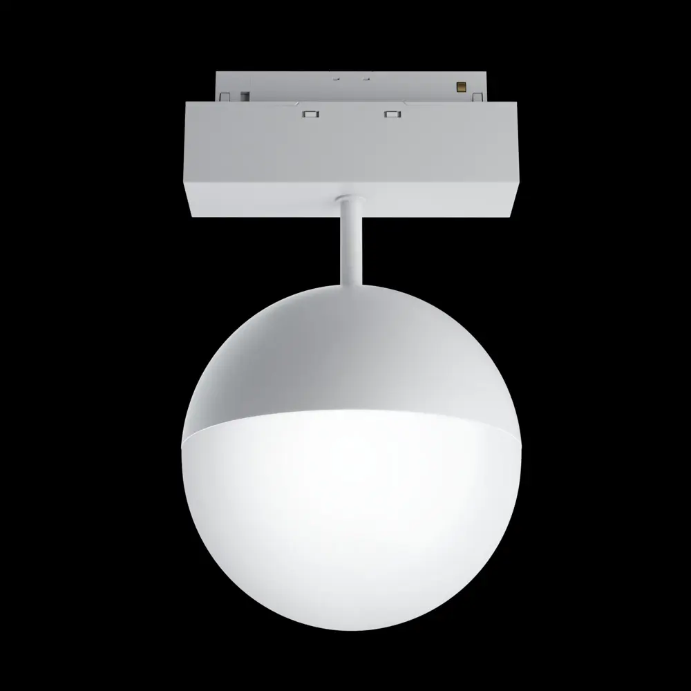 Фото 2 Трековый светильник спот светодиодный Maytoni Tr017-2-10w3k-w 10 Вт магнитный 4 м² цвет белый Фото 2 Трековый светильник спот светодиодный Maytoni Tr017-2-10w3k-w 10 Вт магнитный 4 м² цвет белый