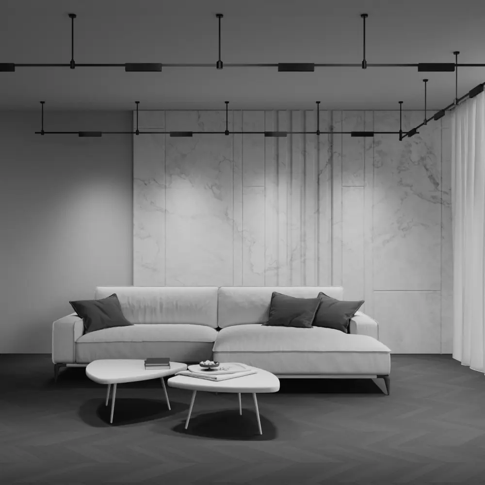 Фото 5 Трековый светильник линейный светодиодный Maytoni Tr150-1-12w3k-m-b 12 Вт магнитный 5 м² цвет черный Фото 5 Трековый светильник линейный светодиодный Maytoni Tr150-1-12w3k-m-b 12 Вт магнитный 5 м² цвет черный