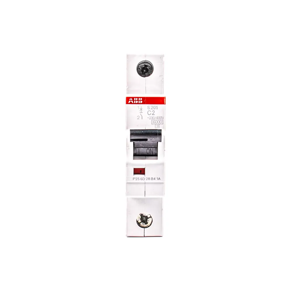 Фото 3 Автоматический выключатель ABB S200 1P C2 А 6 кА 2CDS251001R0024 Фото 3 Автоматический выключатель ABB S200 1P C2 А 6 кА 2CDS251001R0024