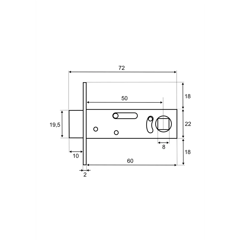 Фото 4 Защелка Vettore C-03B Magnet 100 AB бронза Фото 4 Защелка Vettore C-03B Magnet 100 AB бронза