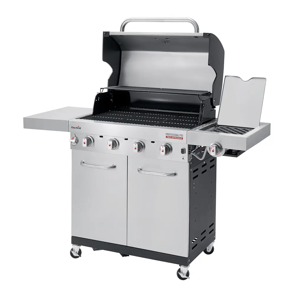 Фото 3 Газовый гриль Char-Broil Professional PRO 4S 145.5x120.9x54 см Фото 3 Газовый гриль Char-Broil Professional PRO 4S 145.5x120.9x54 см