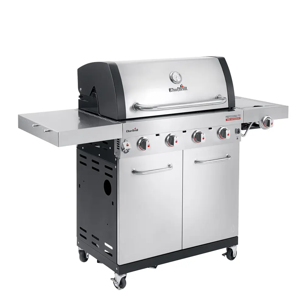 Фото 6 Газовый гриль Char-Broil Professional PRO 4S 145.5x120.9x54 см Фото 6 Газовый гриль Char-Broil Professional PRO 4S 145.5x120.9x54 см
