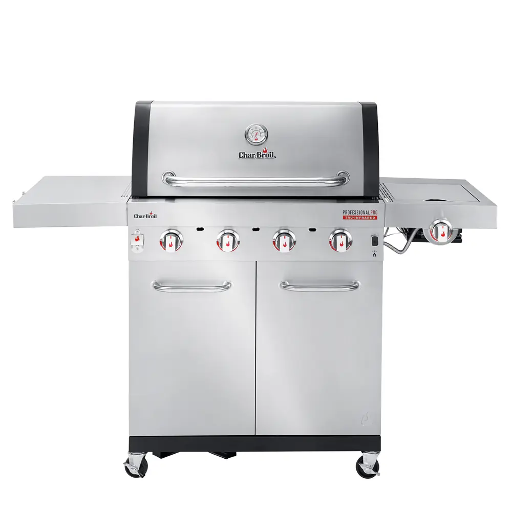 Фото 7 Газовый гриль Char-Broil Professional PRO 4S 145.5x120.9x54 см Фото 7 Газовый гриль Char-Broil Professional PRO 4S 145.5x120.9x54 см