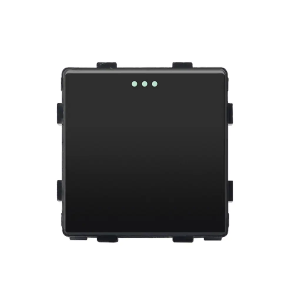 Фото Выключатель проходной встраиваемый Tawoia 15 86-1G2W-BK 1 клавиша цвет черный 2 шт. Фото Выключатель проходной встраиваемый Tawoia 15 86-1G2W-BK 1 клавиша цвет черный 2 шт.