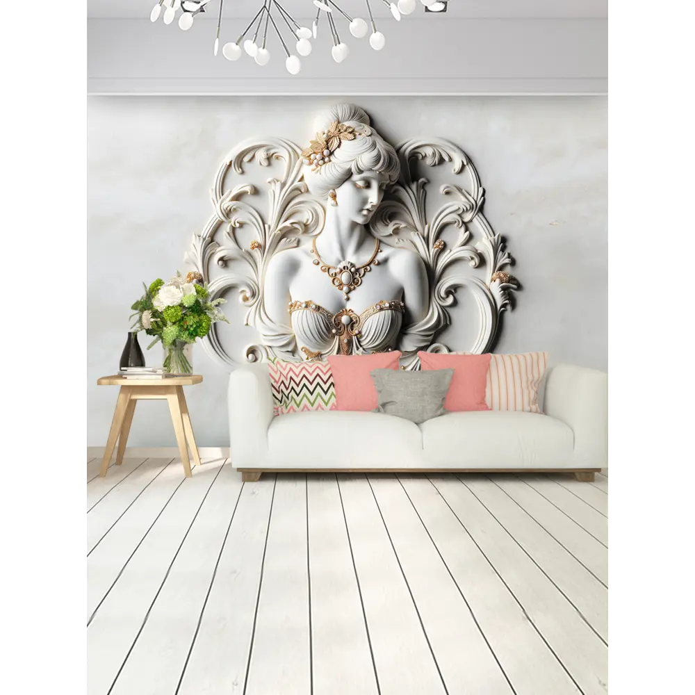 Фото 2 Фотообои флизелиновые Homepick rococo 100x270 см Фото 2 Фотообои флизелиновые Homepick rococo 100x270 см