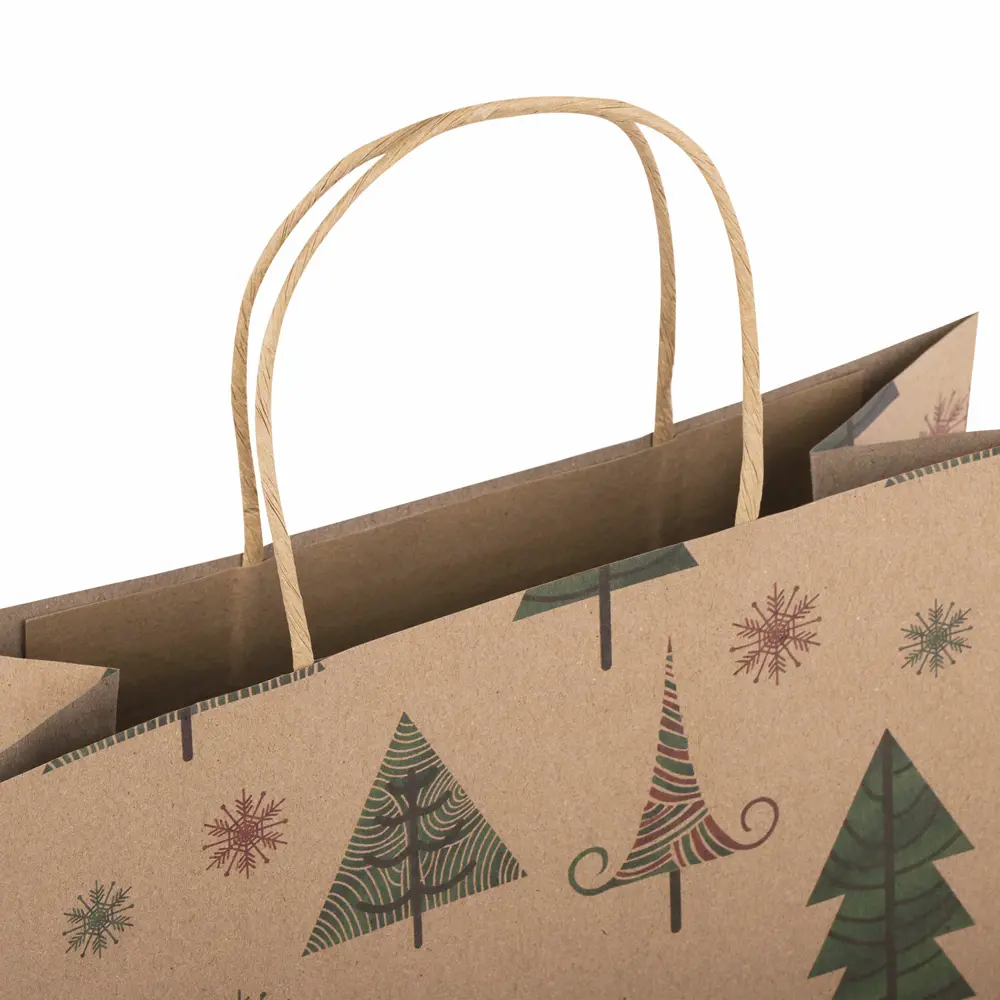 Фото 4 Пакет подарочный Комплект 10 штук новогодний 26x13x32 см Kraft Xmas Tree Золотая Сказка 591959 Фото 4 Пакет подарочный Комплект 10 штук новогодний 26x13x32 см Kraft Xmas Tree Золотая Сказка 591959