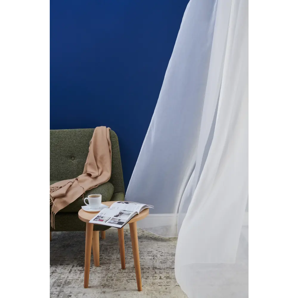 Фото Тюль на ленте Legrand 300x260 см шифон цвет белый 58128760 Фото Тюль на ленте Legrand 300x260 см шифон цвет белый 58128760