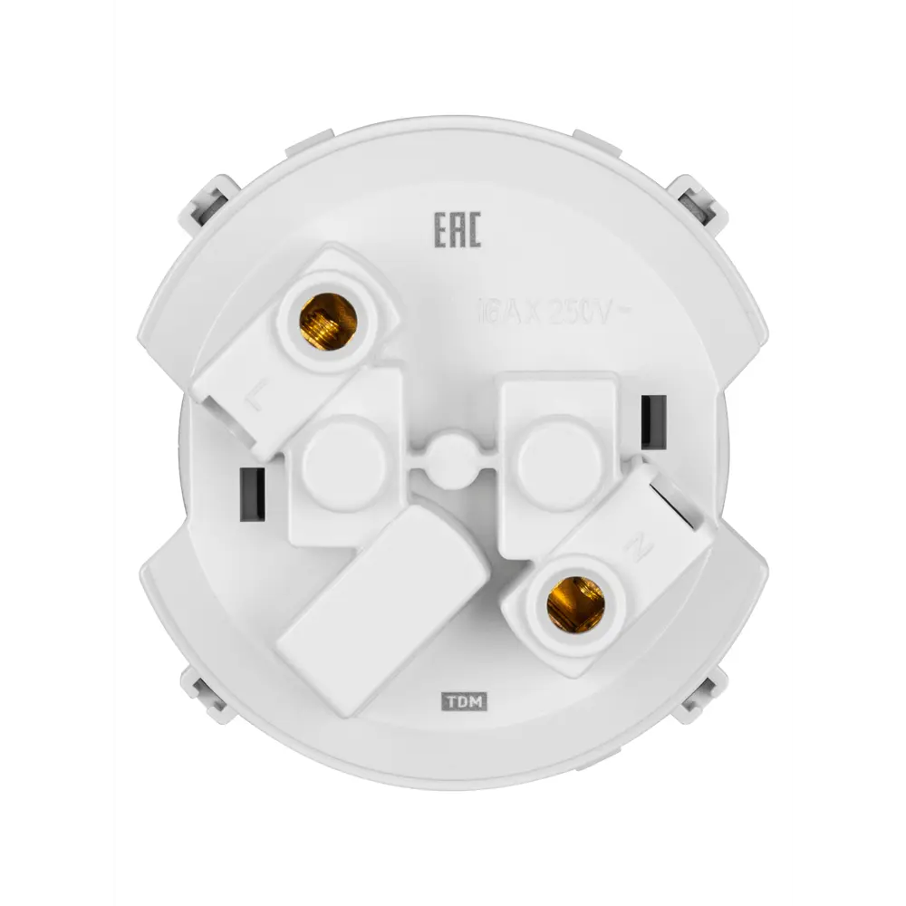 Фото 4 Розетка встраиваемая Tdm electric Байкал SQ1819-0108 со шторками цвет фисташка