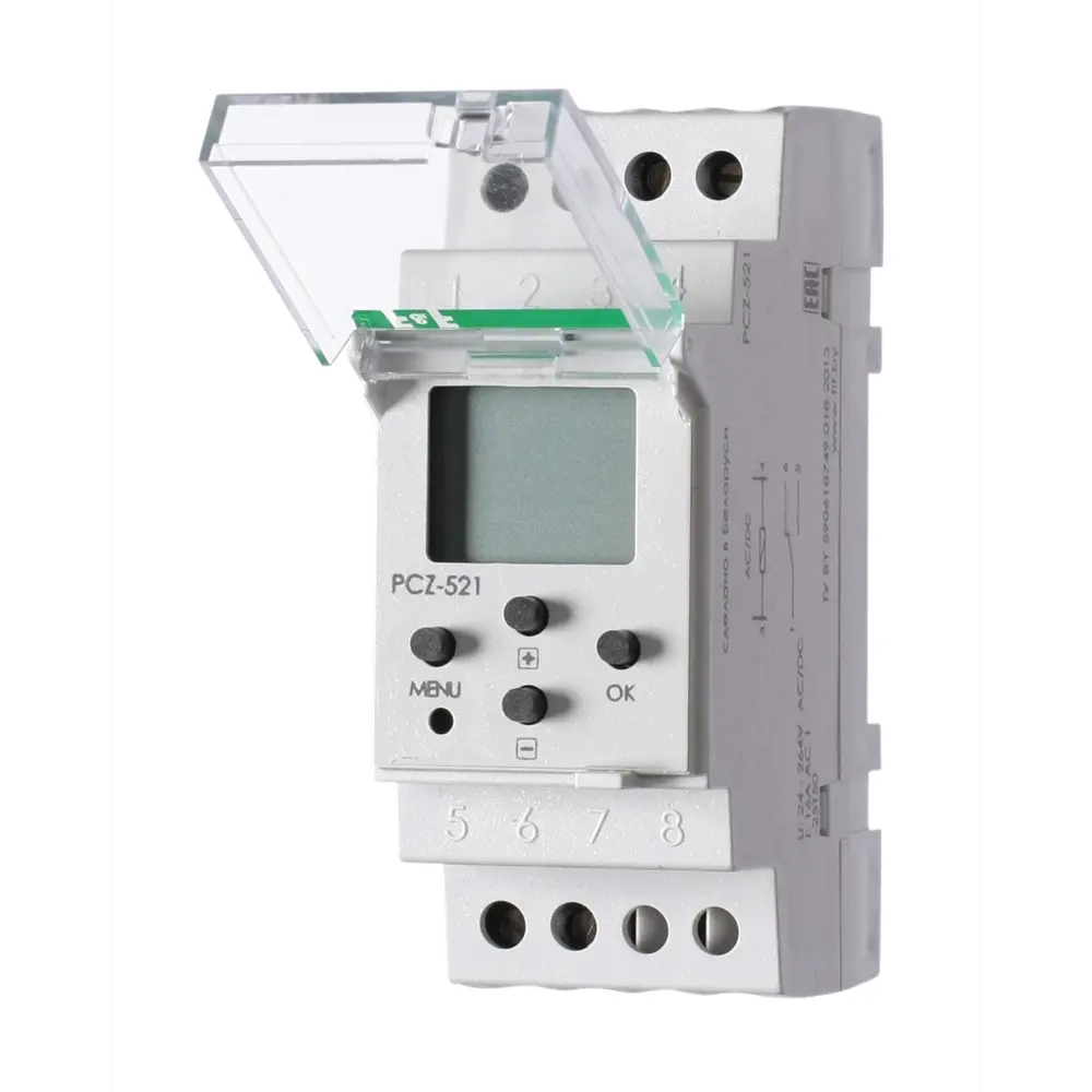 Астрономическое реле - схема подключения и настройка PCZ 525, ABB DWA2, EKF TM-A