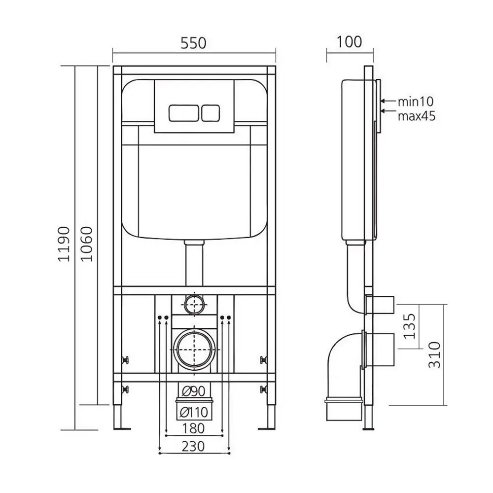 Фото 6 Комплект инсталляция и безободковый унитазом TONI ARTI TA-01+TA-1900T+TA-0051-AP Russi торнадо, с клавишей Freto с сиденьем с микролифтом Фото 6 Комплект инсталляция и безободковый унитазом TONI ARTI TA-01+TA-1900T+TA-0051-AP Russi торнадо, с клавишей Freto с сиденьем с микролифтом