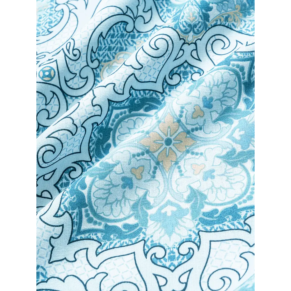 Фото 3 Комплект постельного белья Estia Эльснер перкаль 1.5-спальный наволочки 50 x 70- 2 шт цвет разноцветный