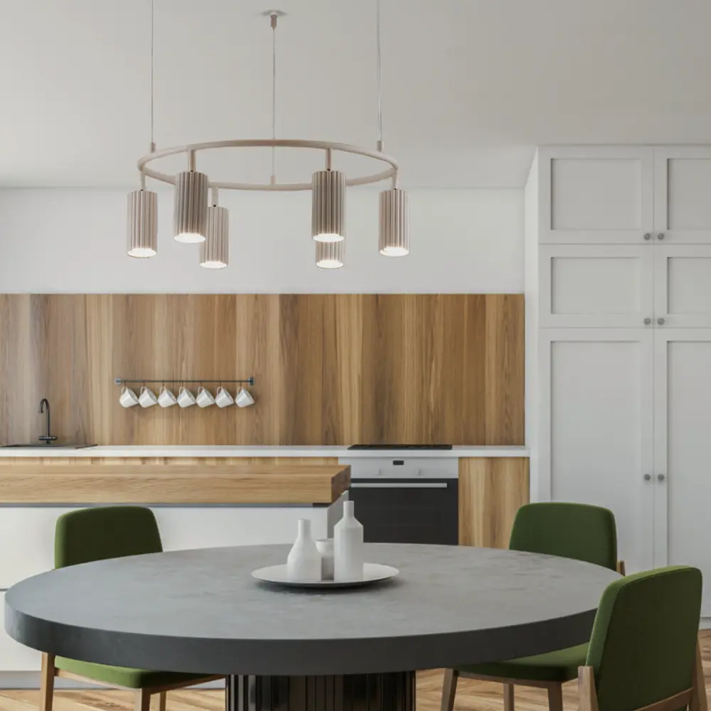 Фото 3 Люстра подвесная Moderli Cora V11068-6p 6 лампа 10 м² цвет розовый Фото 3 Люстра подвесная Moderli Cora V11068-6p 6 лампа 10 м² цвет розовый