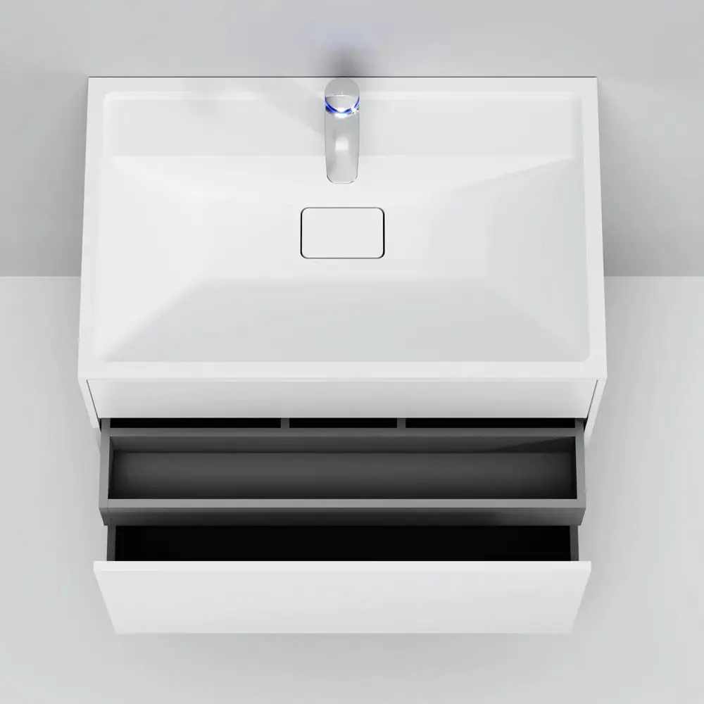 Фото 10 Тумба под раковину подвесная AM.PM INSPIRE V2.0 M50AFHX1003EGM 100 см, 3 ящика, push-to-open Фото 10 Тумба под раковину подвесная AM.PM INSPIRE V2.0 M50AFHX1003EGM 100 см, 3 ящика, push-to-open