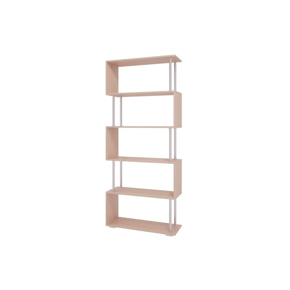 Фото Стеллаж деревянный Mebelson 80x190x29 см ЛДСП цвет дуб Фото Стеллаж деревянный Mebelson 80x190x29 см ЛДСП цвет дуб