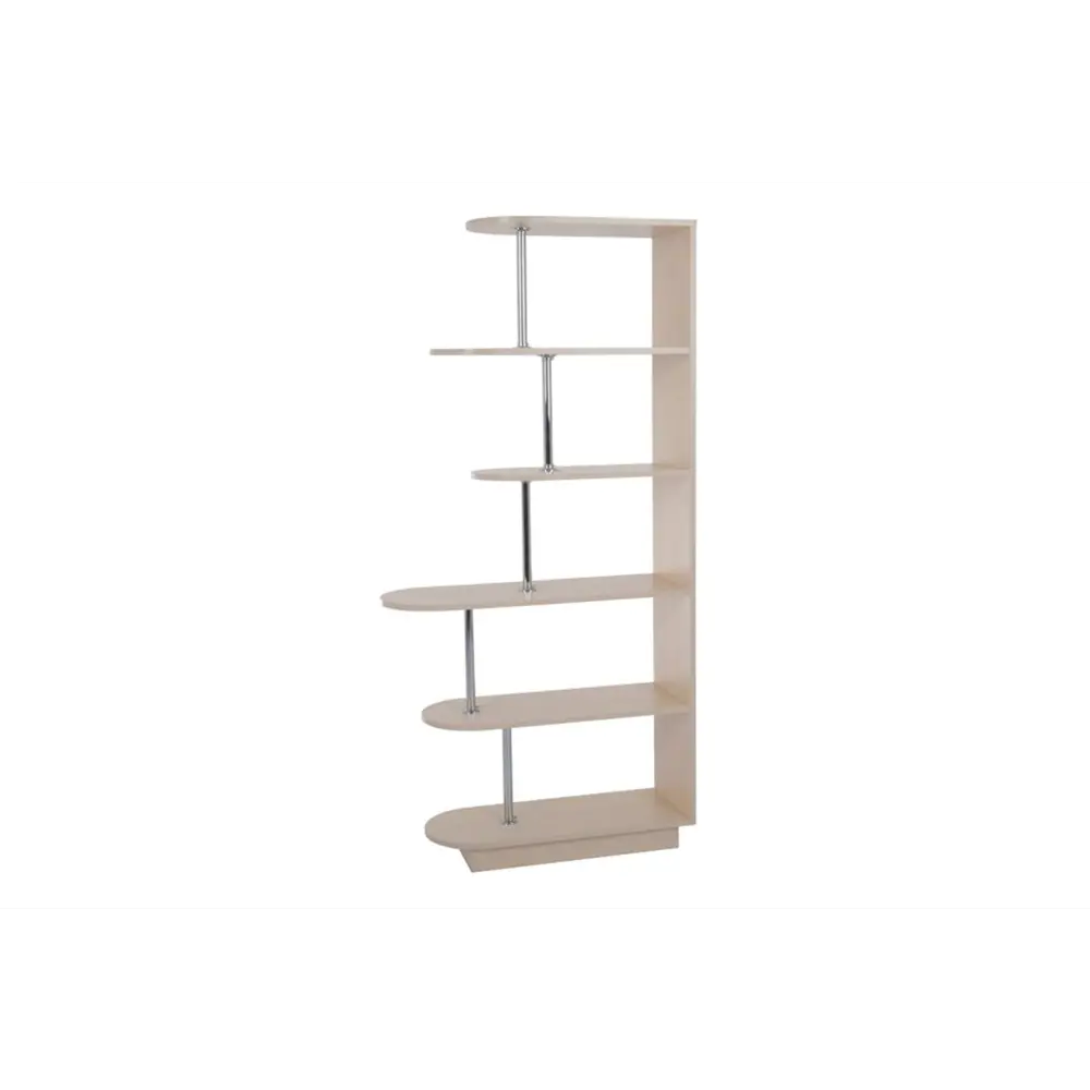 Фото Стеллаж деревянный Mebelson 82x167x29 см ЛДСП цвет дуб Фото Стеллаж деревянный Mebelson 82x167x29 см ЛДСП цвет дуб