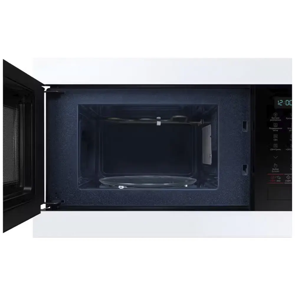 Фото 5 Встраиваемая микроволновая печь Samsung MG22M8054AW/BW 22 л 59.5x38x32 см цвет белый Фото 5 Встраиваемая микроволновая печь Samsung MG22M8054AW/BW 22 л 59.5x38x32 см цвет белый