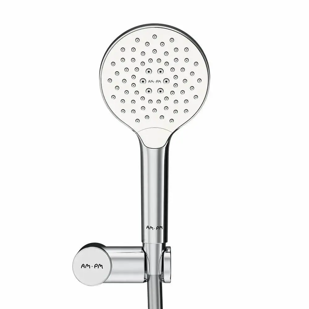 Фото 9 Душевая система AM.PM X-Joy TouchReel FP85A10020 встраиваемый, смеситель для ванны и душа, излив, держатель для душа цвет хром Фото 9 Душевая система AM.PM X-Joy TouchReel FP85A10020 встраиваемый, смеситель для ванны и душа, излив, держатель для душа цвет хром
