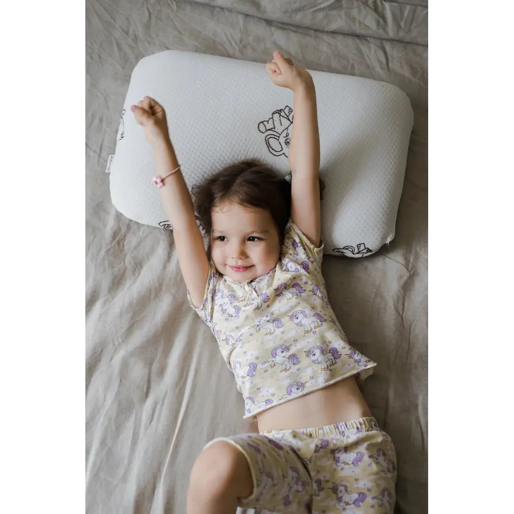 Фото 5 Подушка анатомическая Асветида Kids 40x60x12 см, пена с эффектом памяти Фото 5 Подушка анатомическая Асветида Kids 40x60x12 см, пена с эффектом памяти