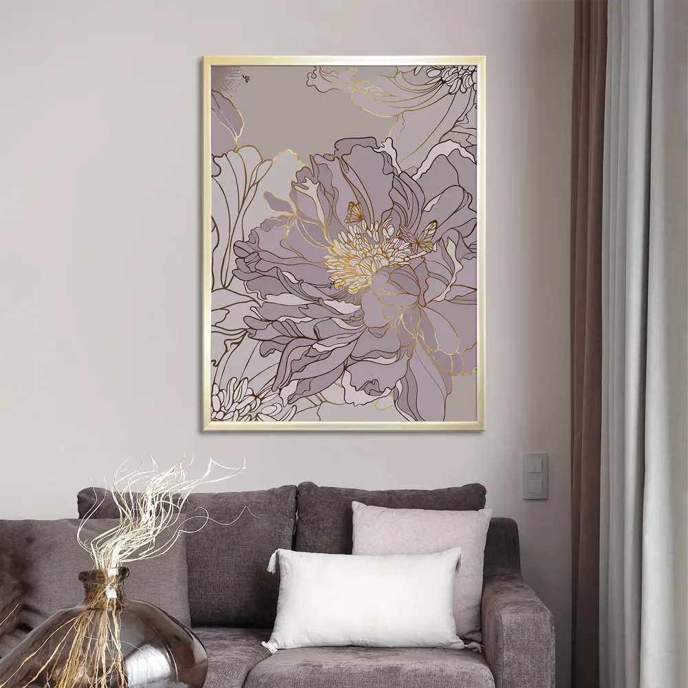 Фото Картина в раме для интерьера Grafis-Art Пион Порхающая бабочка 61x81 см Graf 24096 Grafis-Art Фото Картина в раме для интерьера Grafis-Art Пион Порхающая бабочка 61x81 см Graf 24096 Grafis-Art