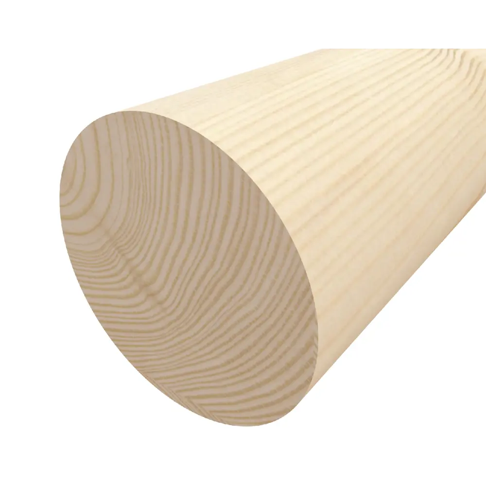 Фото Рейка деревянная круглая Timber&Style 20x20x1000 мм сосна Экстра 4 шт Фото Рейка деревянная круглая Timber&Style 20x20x1000 мм сосна Экстра 4 шт