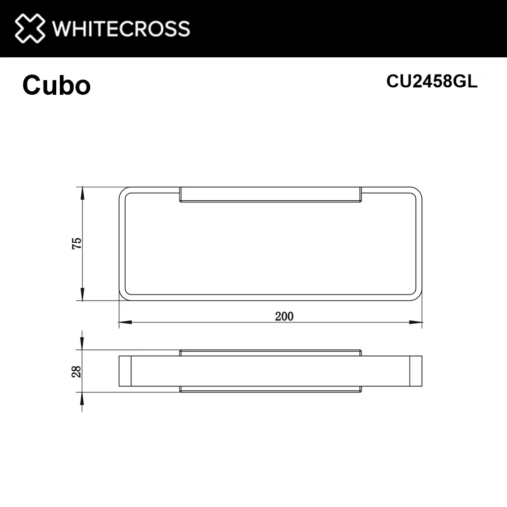 Фото 2 Держатель для полотенец Whitecross CU2458GL 20см цвет жёлтый/золотой Фото 2 Держатель для полотенец Whitecross CU2458GL 20см цвет жёлтый/золотой