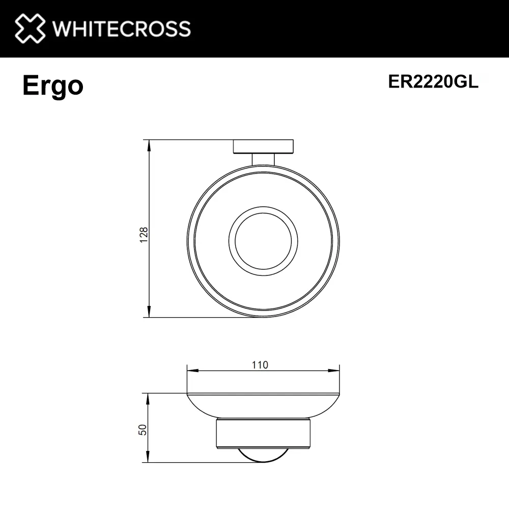 Фото 2 Мыльница подвесная WHITECROSS ERGO ER2220GL цвет золото Фото 2 Мыльница подвесная WHITECROSS ERGO ER2220GL цвет золото