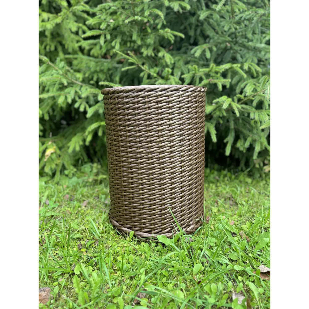 Фото 2 Кашпо 0065579 d 37 см 55 см 32 л искусственный ротанг коричневый Фото 2 Кашпо 0065579 d 37 см 55 см 32 л искусственный ротанг коричневый