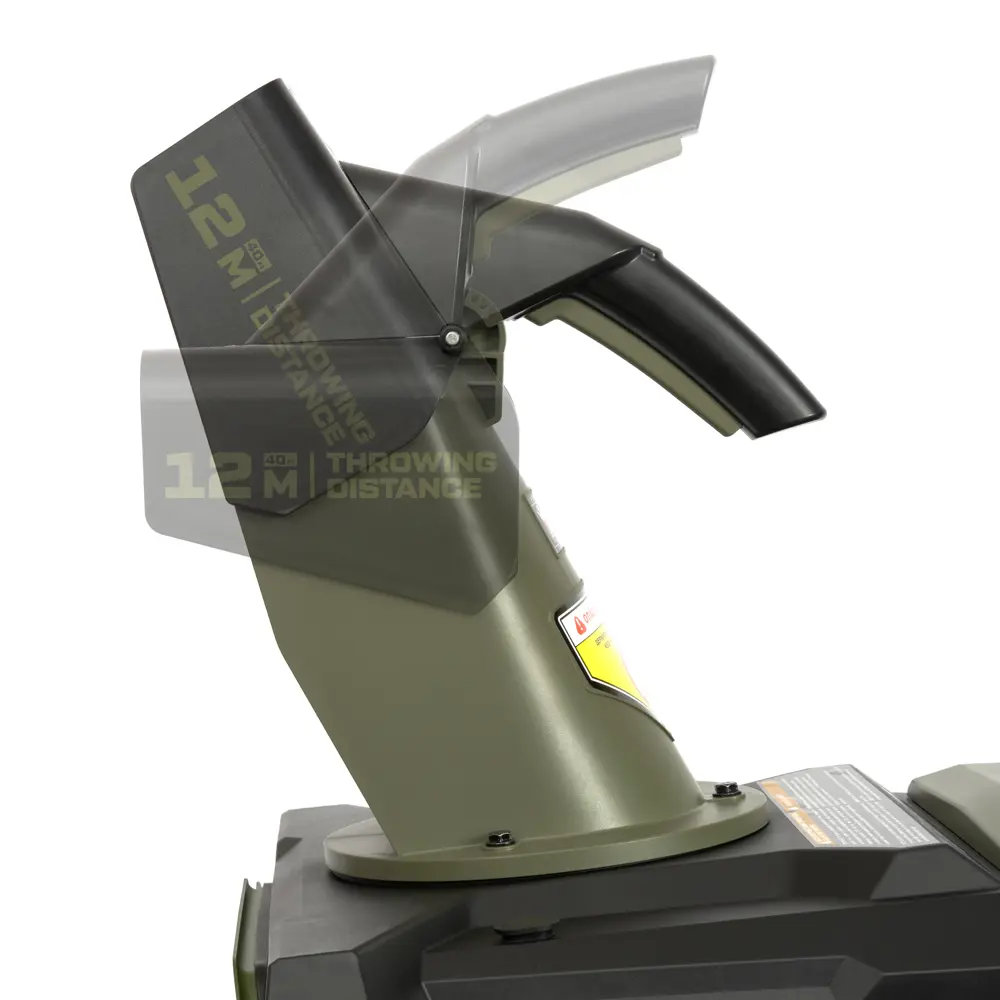 Фото 8 Снегоуборщик аккумуляторный бесщёточный Green machine GM921301 53 см 63 В АКБ и ЗУ не в комплекте Фото 8 Снегоуборщик аккумуляторный бесщёточный Green machine GM921301 53 см 63 В АКБ и ЗУ не в комплекте