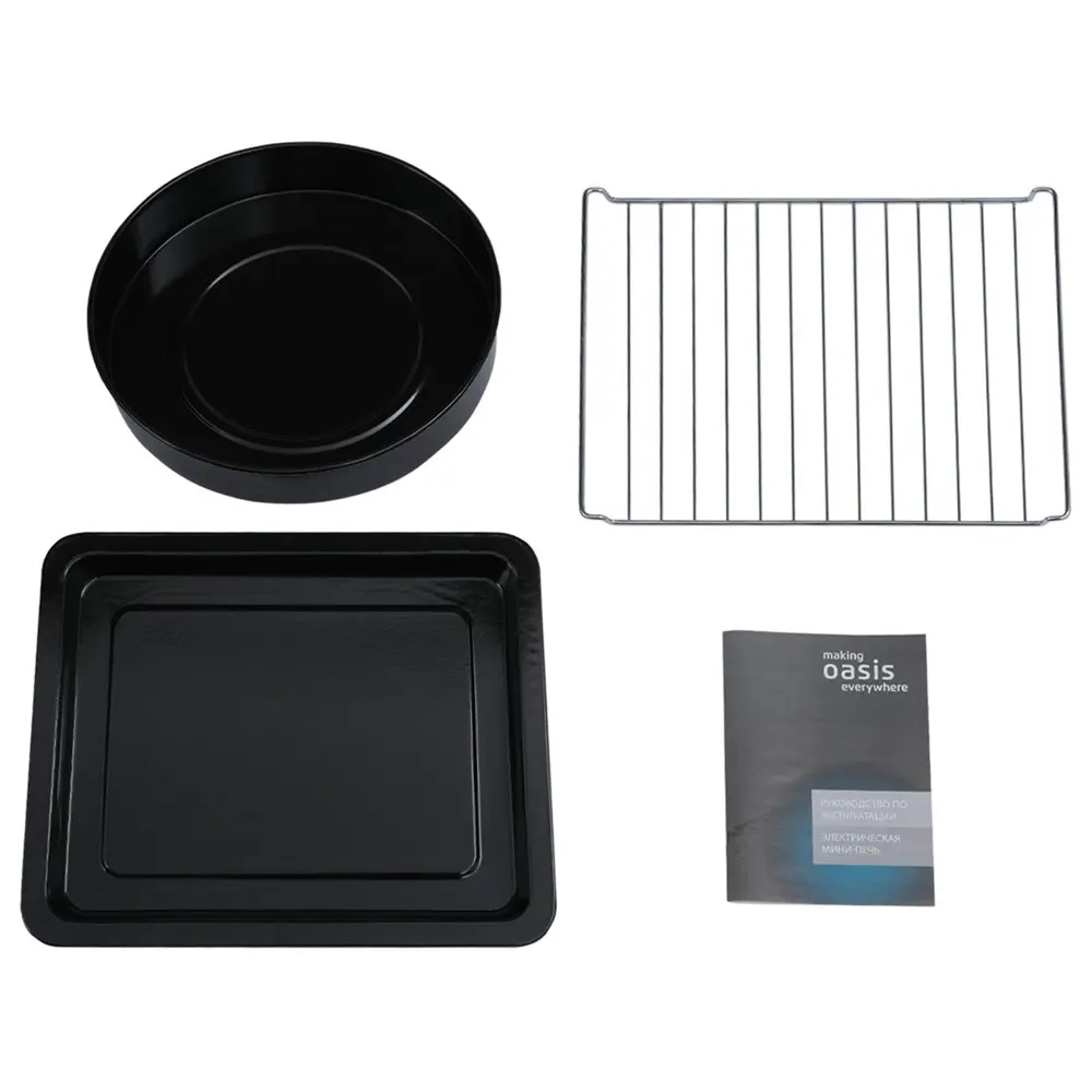 Фото 6 Электропечь 1500 Вт Making oasis everywhere M-S38R 51.3x32.5x40.3 см цвет красный Фото 6 Электропечь 1500 Вт Making oasis everywhere M-S38R 51.3x32.5x40.3 см цвет красный