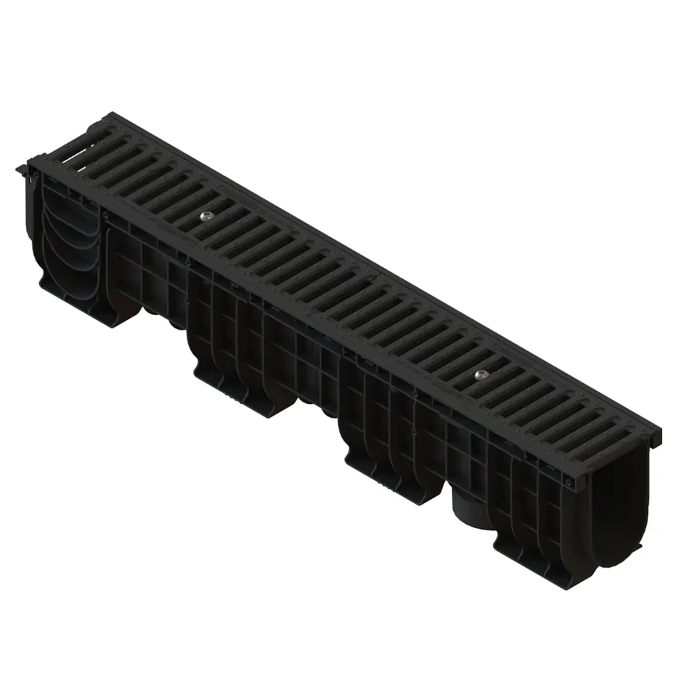 Фото 4 Решетка дождеприемная Standartpark Polymax Basic РВ-10.14.50 208019 498x136x13 мм цвет черный Фото 4 Решетка дождеприемная Standartpark Polymax Basic РВ-10.14.50 208019 498x136x13 мм цвет черный