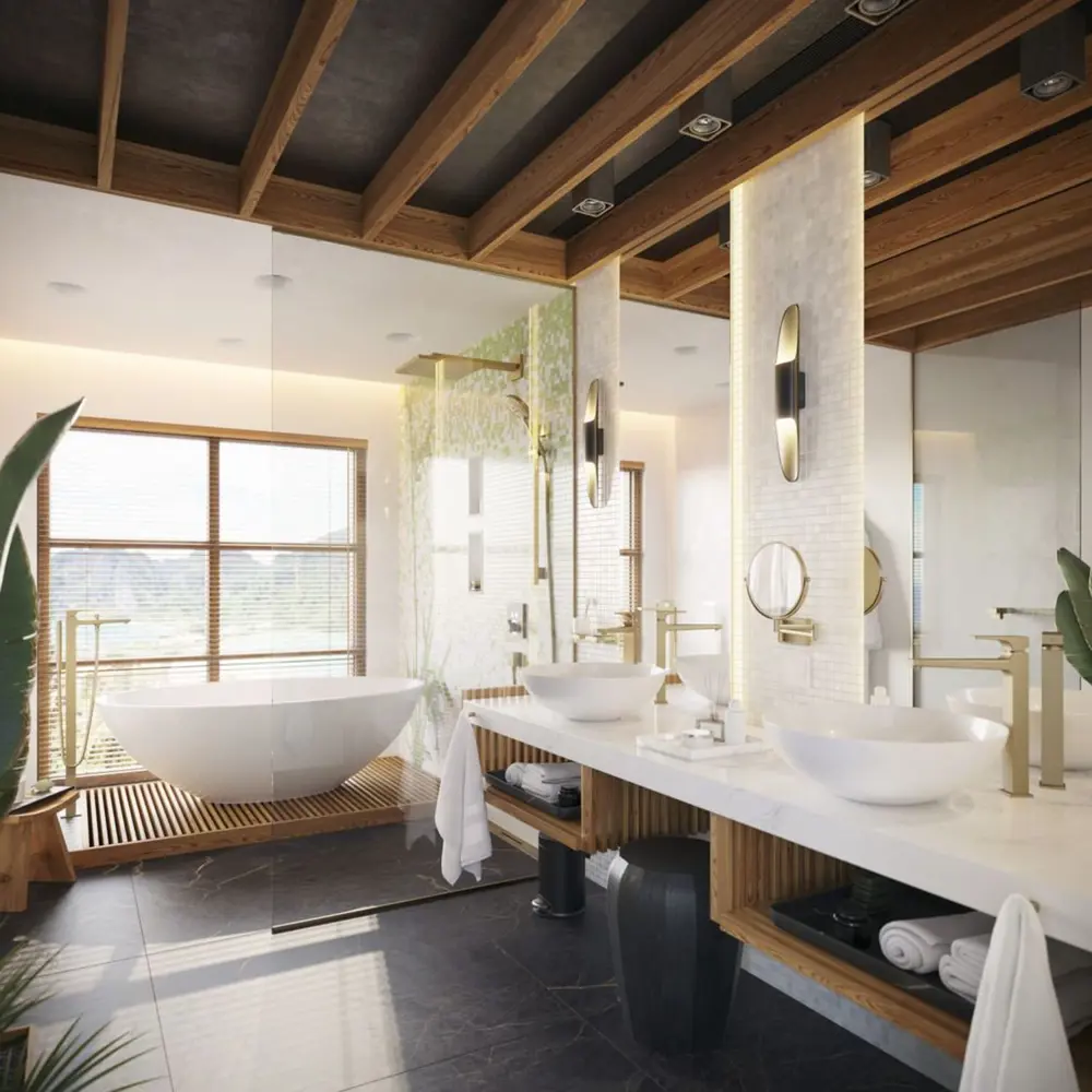 Фото 5 Шланговое подсоединение с клапаном обратного тока Hansgrohe Fixfit Square 26455140, цвет бронза Фото 5 Шланговое подсоединение с клапаном обратного тока Hansgrohe Fixfit Square 26455140, цвет бронза