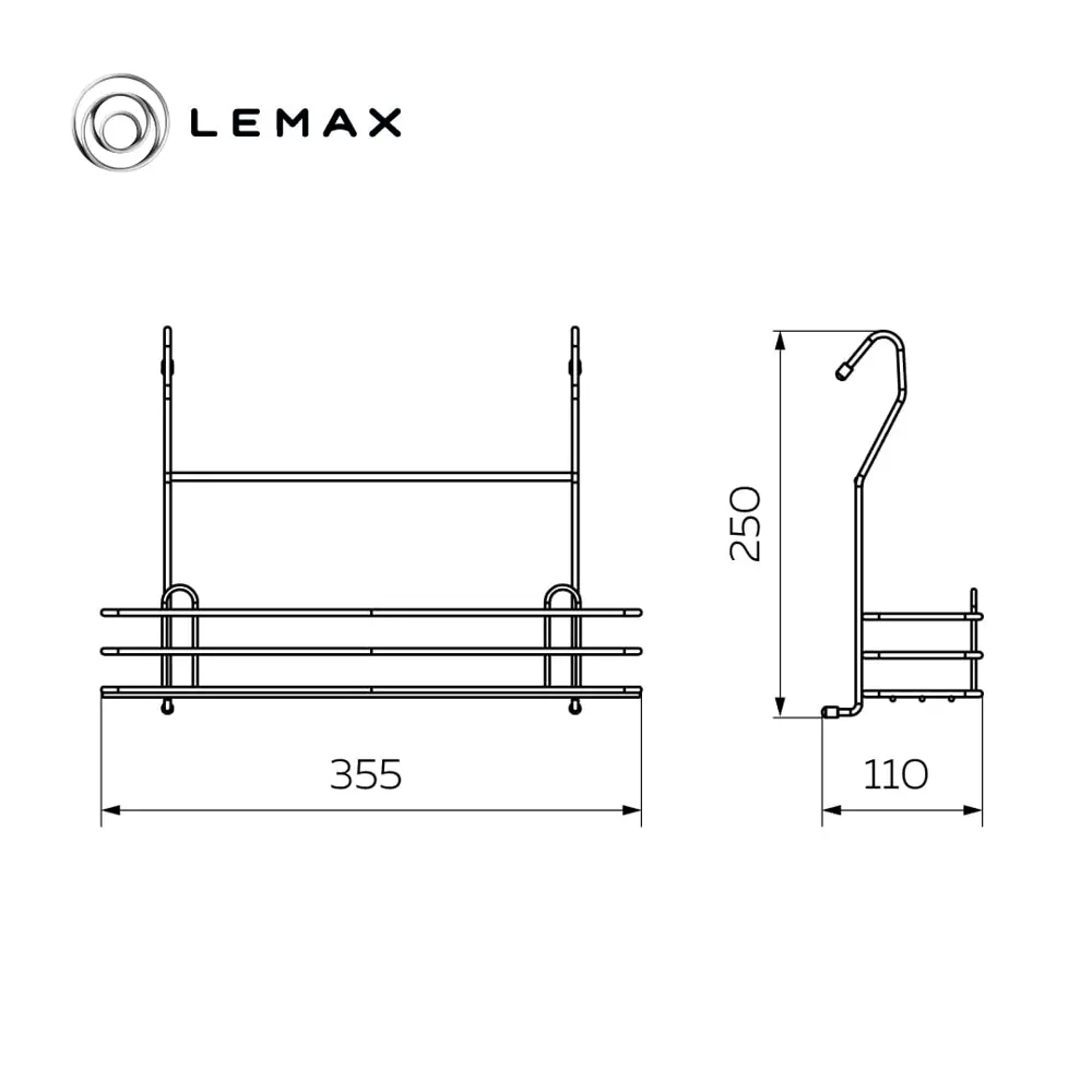 Фото 2 Настенный держатель для кухонных принадлежностей Lemax 10.5x25x35 см Металл цвет бронза Фото 2 Настенный держатель для кухонных принадлежностей Lemax 10.5x25x35 см Металл цвет бронза