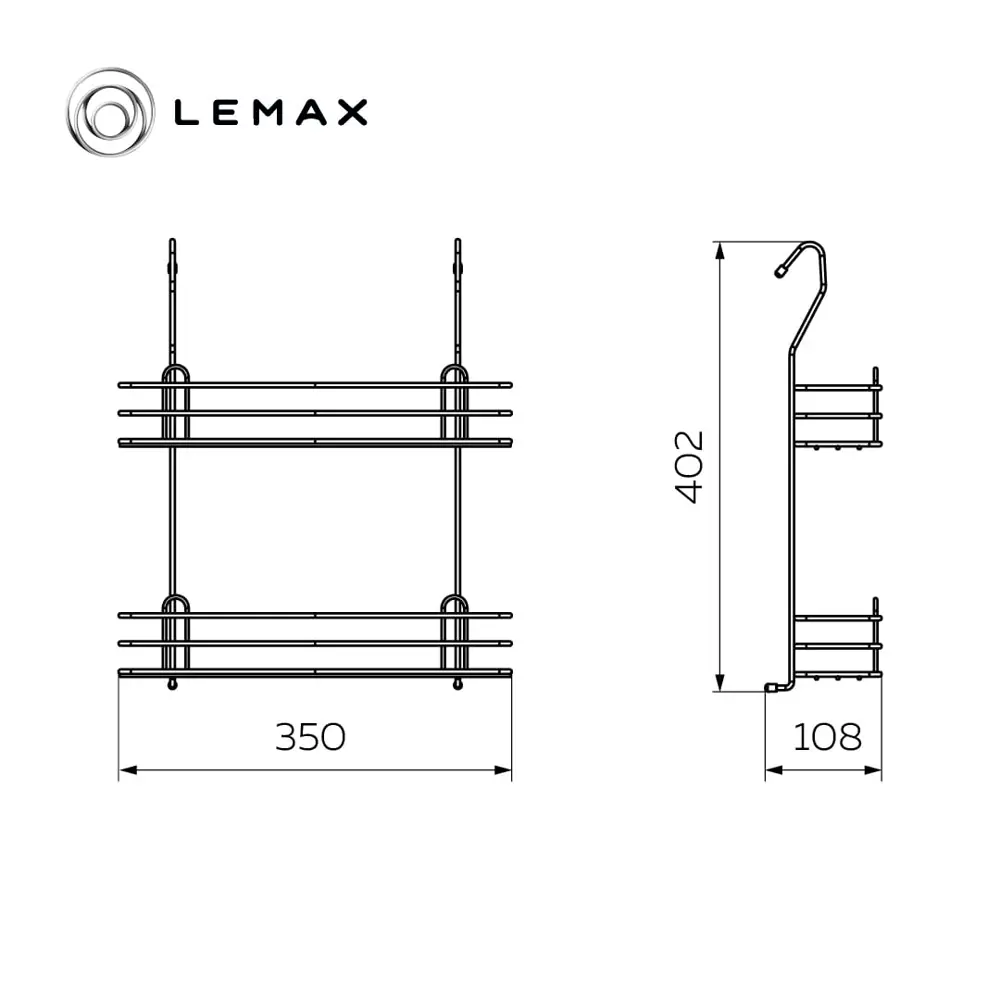 Фото 2 Настенный держатель для кухонных принадлежностей Lemax 10.5x40x35 см Металл цвет бронза Фото 2 Настенный держатель для кухонных принадлежностей Lemax 10.5x40x35 см Металл цвет бронза