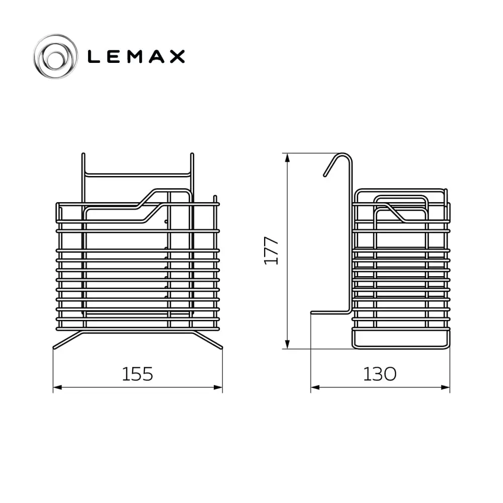 Фото 2 Настенный держатель для кухонных принадлежностей Lemax 13x18x15.5 см Металл цвет бронза Фото 2 Настенный держатель для кухонных принадлежностей Lemax 13x18x15.5 см Металл цвет бронза