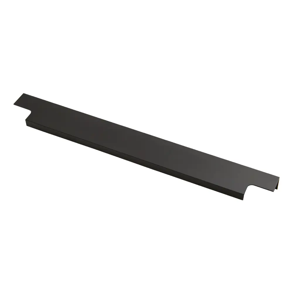 Фото Ручка Kerron RT-001-300 BL торцевая 300 мм матовый черный Фото Ручка Kerron RT-001-300 BL торцевая 300 мм матовый черный