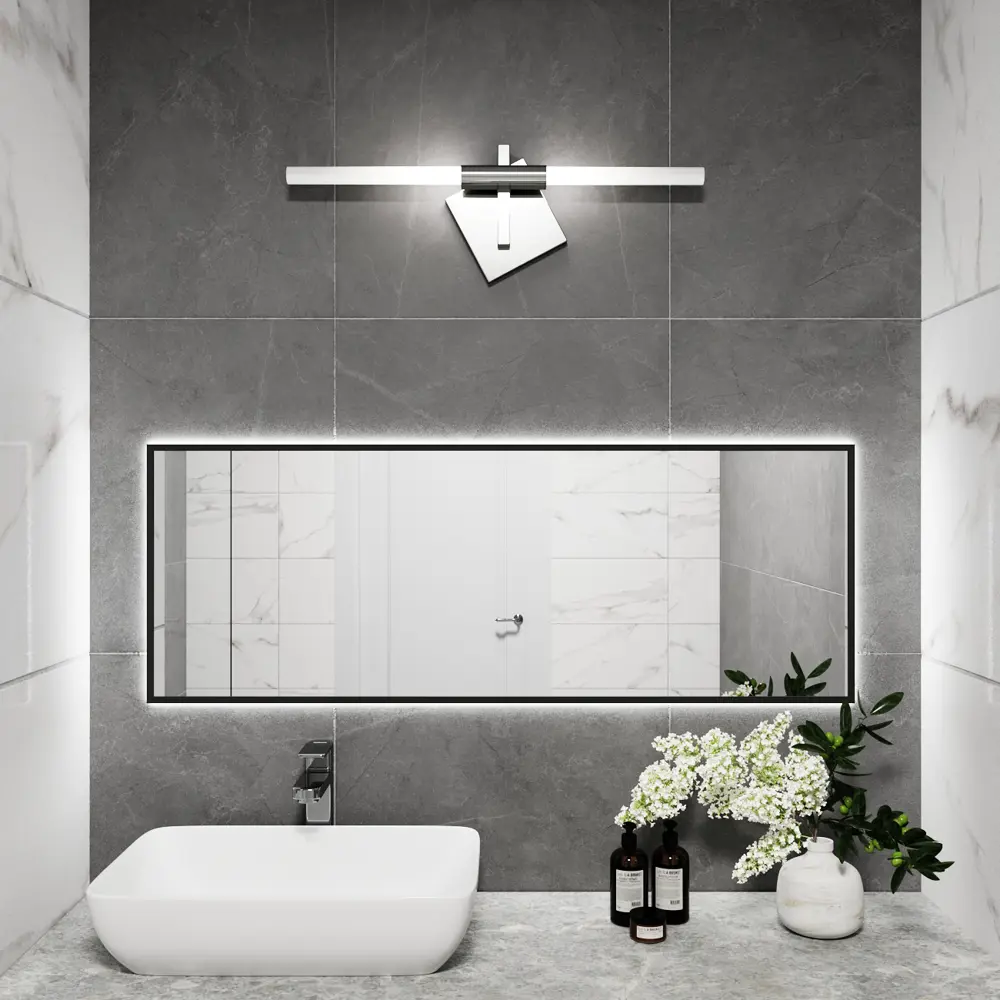 Фото 3 Зеркало со встроенной подсветкой One mirror 13050чсх 50x130 см Фото 3 Зеркало со встроенной подсветкой One mirror 13050чсх 50x130 см