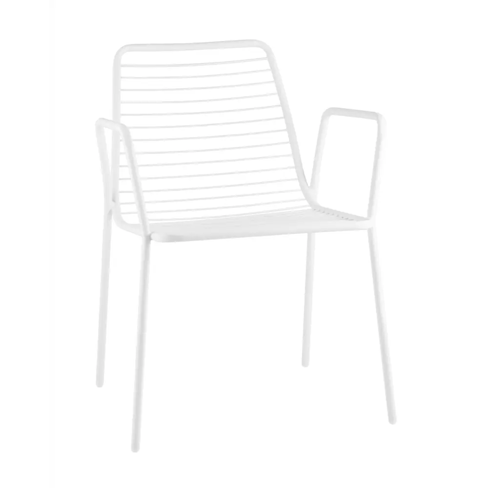 Фото 2 Кухонный стул обеденный Стул груп с подлокотниками Hsbi_Dc2245_Beige 57x80x55.5 см металл цвет белый Фото 2 Кухонный стул обеденный Стул груп с подлокотниками Hsbi_Dc2245_Beige 57x80x55.5 см металл цвет белый