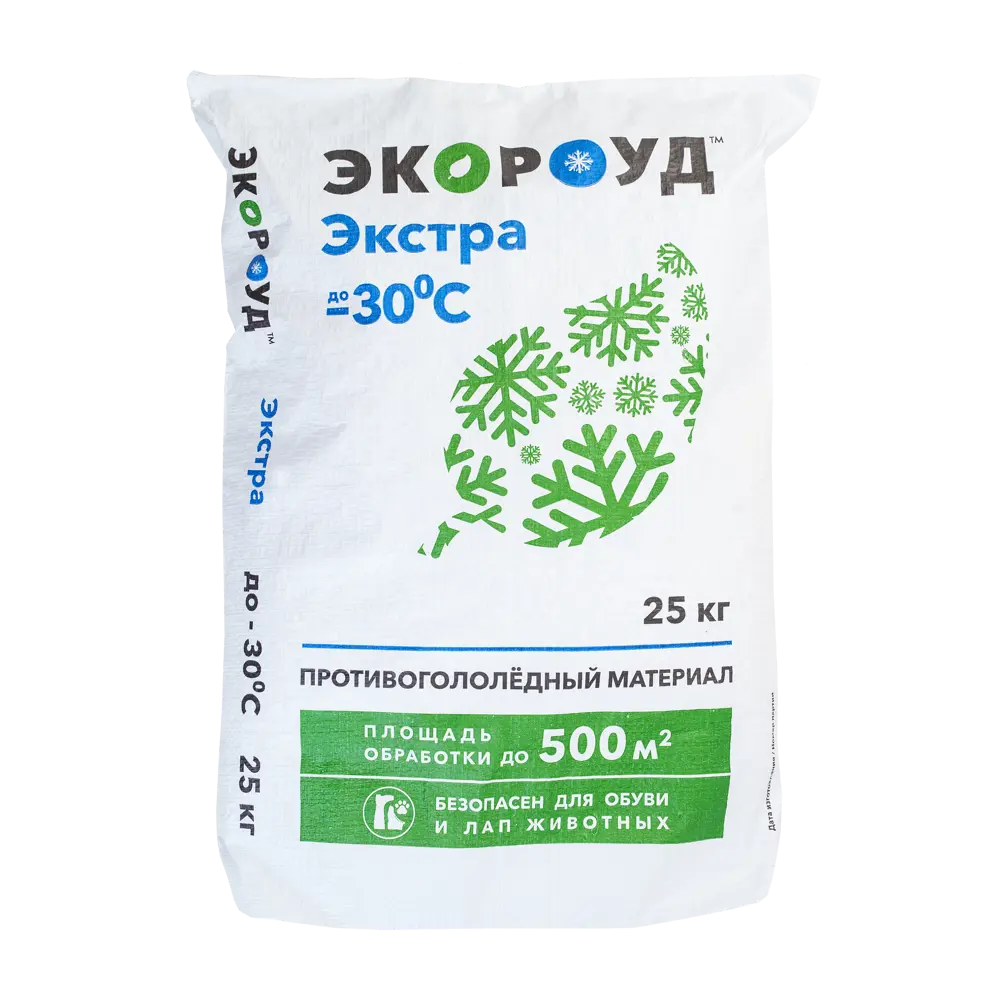 Фото 3 Противогололедные реагенты Экороуд Экстра, 25 кг Фото 3 Противогололедные реагенты Экороуд Экстра, 25 кг
