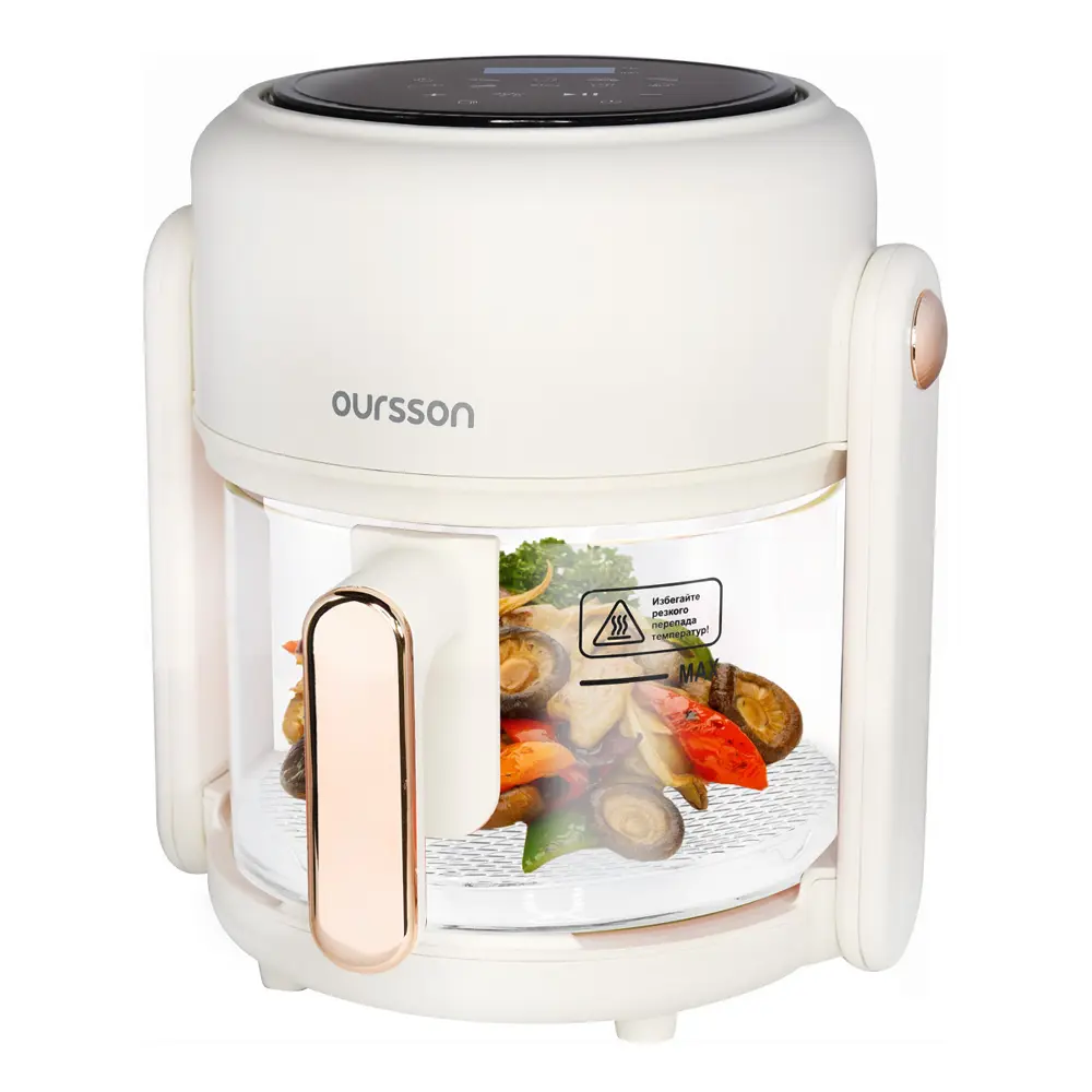 Фото 7 Аэрогриль Oursson AG3500GD 3.5 л 10 программ цвет бежевый Фото 7 Аэрогриль Oursson AG3500GD 3.5 л 10 программ цвет бежевый
