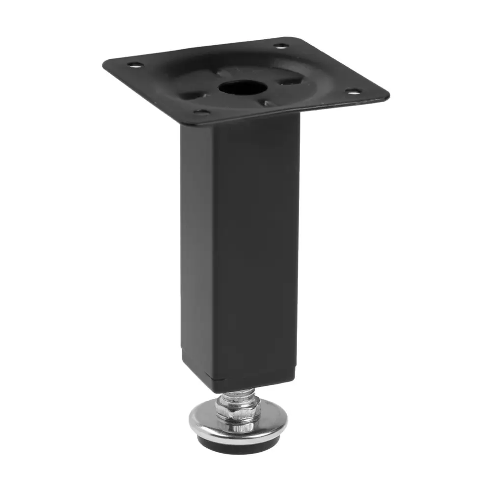 Фото 3 Мебельная ножка Тундра 4 шт 100 мм черные Фото 3 Мебельная ножка Тундра 4 шт 100 мм черные