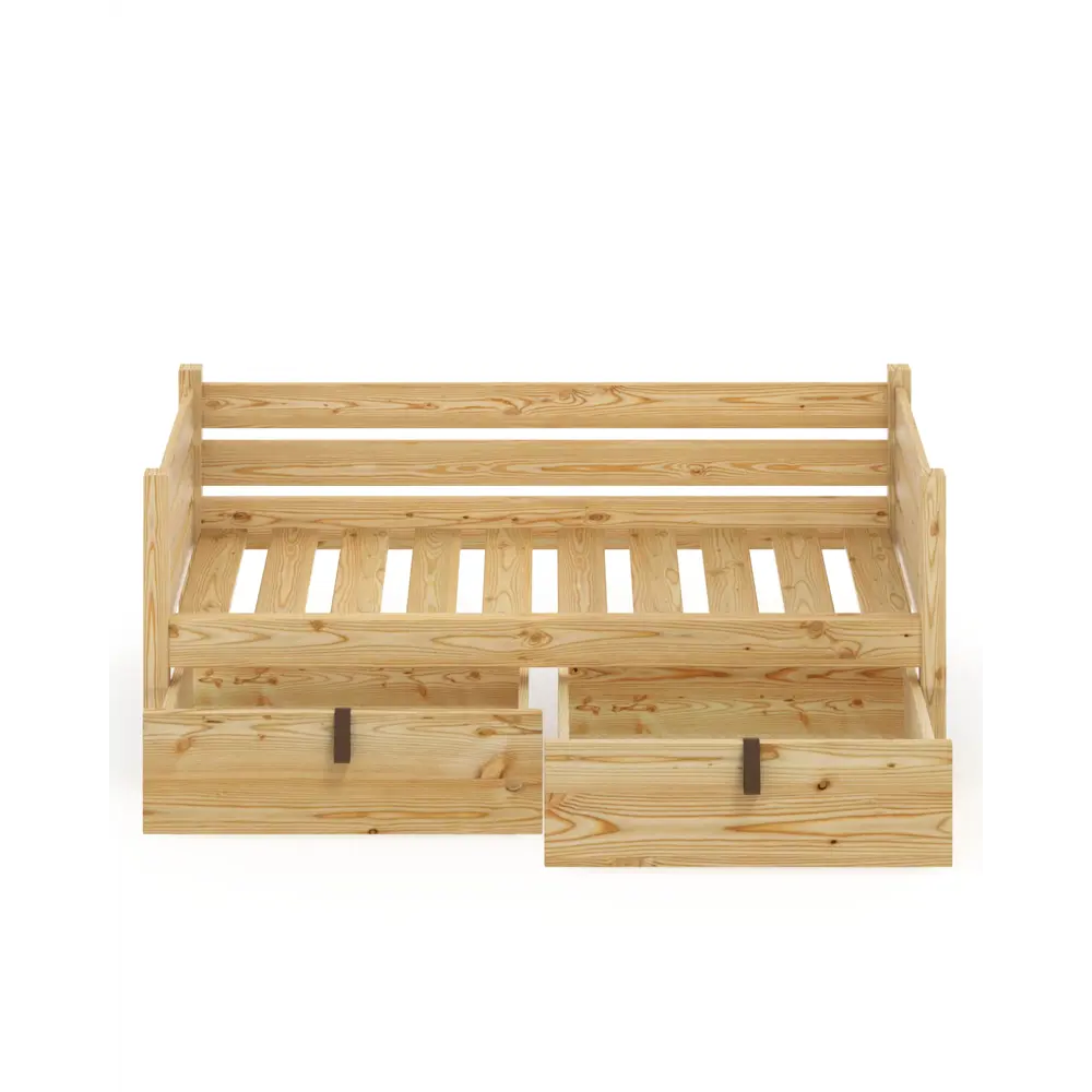 Фото Тахта односпальная Solarius реечное основание с 2 выкатными ящиками 110x63x180 см сосна цвет бежевый Фото Тахта односпальная Solarius реечное основание с 2 выкатными ящиками 110x63x180 см сосна цвет бежевый