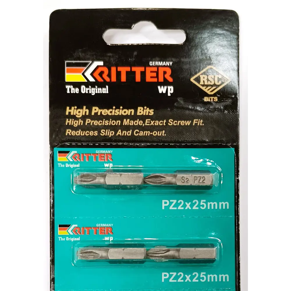 Фото 2 Бита магнитная Ritter WP PS20112128 PZ2x25 мм Фото 2 Бита магнитная Ritter WP PS20112128 PZ2x25 мм